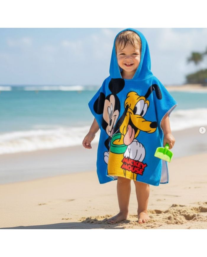 Poncho playa microfibra Mickey EZ78149.E00