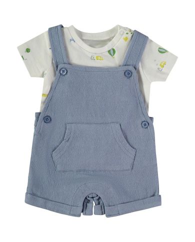 Conjunto peto y camiseta Babybol niño (percha) 160862
