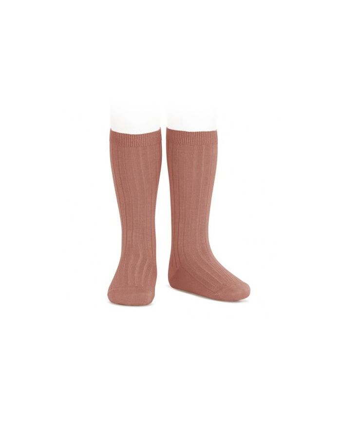 Calcetines altos básicos canalé Cóndor 2016/2