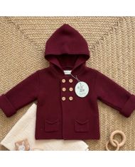 Chaqueta punto doble con capucha (percha) R5519
